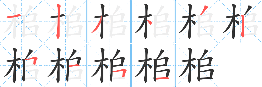桘的筆順?lè)植窖菔?><hr /><h2>桘的基本信息</h2><div   id=