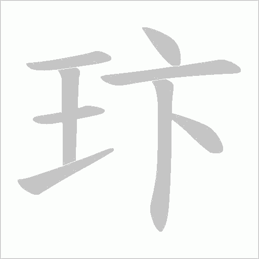 玣的筆順動畫演示